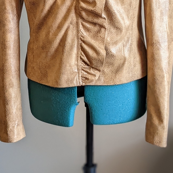 Leather Jacket - Sized Petite Small - Picture 10 of 10
